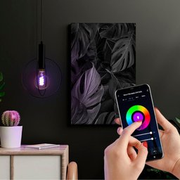 Lâmpada Led Smart Wi-fi Inteligente G95 Filamento 6w E27 Rgb Taschibra - 2