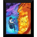 Ver imagem 1 de Quadro Decorativo Naruto 25X30Cm Com Vidro Sa33
