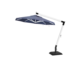 Ombrelone Std Lateral Plus 3.0 Alumínio 52.0.022 + Inox Cor: Azul Marinho