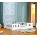 Ver imagem 1 de Cama Casal Montessoriana Helo - Branco