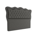 Ver imagem 1 de Cabeceira para Cama Box Queen 160 Cm Eliza Linho Cinza I02 - D'Rossi