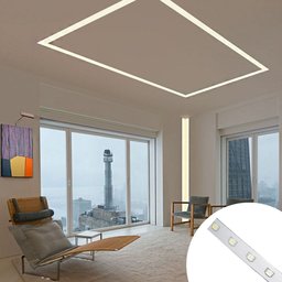 Fita de Led Branco Frio Iluminaçao Decoraçao Sanca Rebaixado Luz Casa Comercio Leva Pro Pet - 1