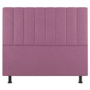 Ver imagem 6 de Kit Cabeceira E Baú Cama Box Solteiro Cora 90cm Suede Rosa