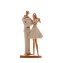 Ver imagem 1 de Figura Decorativa Resina Familia Branco 9x6x20cm