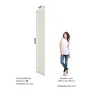 Ver imagem 3 de Lateral para Quarto Modulado Bellagio 2,5cm MDP Areia HP Casa 812