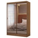 Ver imagem 2 de Guarda-Roupa 2 Portas de Correr de Espelho Max Madesa