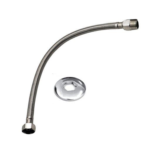 Engate Flexível Malha de Aço 30cm Mxf 1/2" Emmeti H0524300