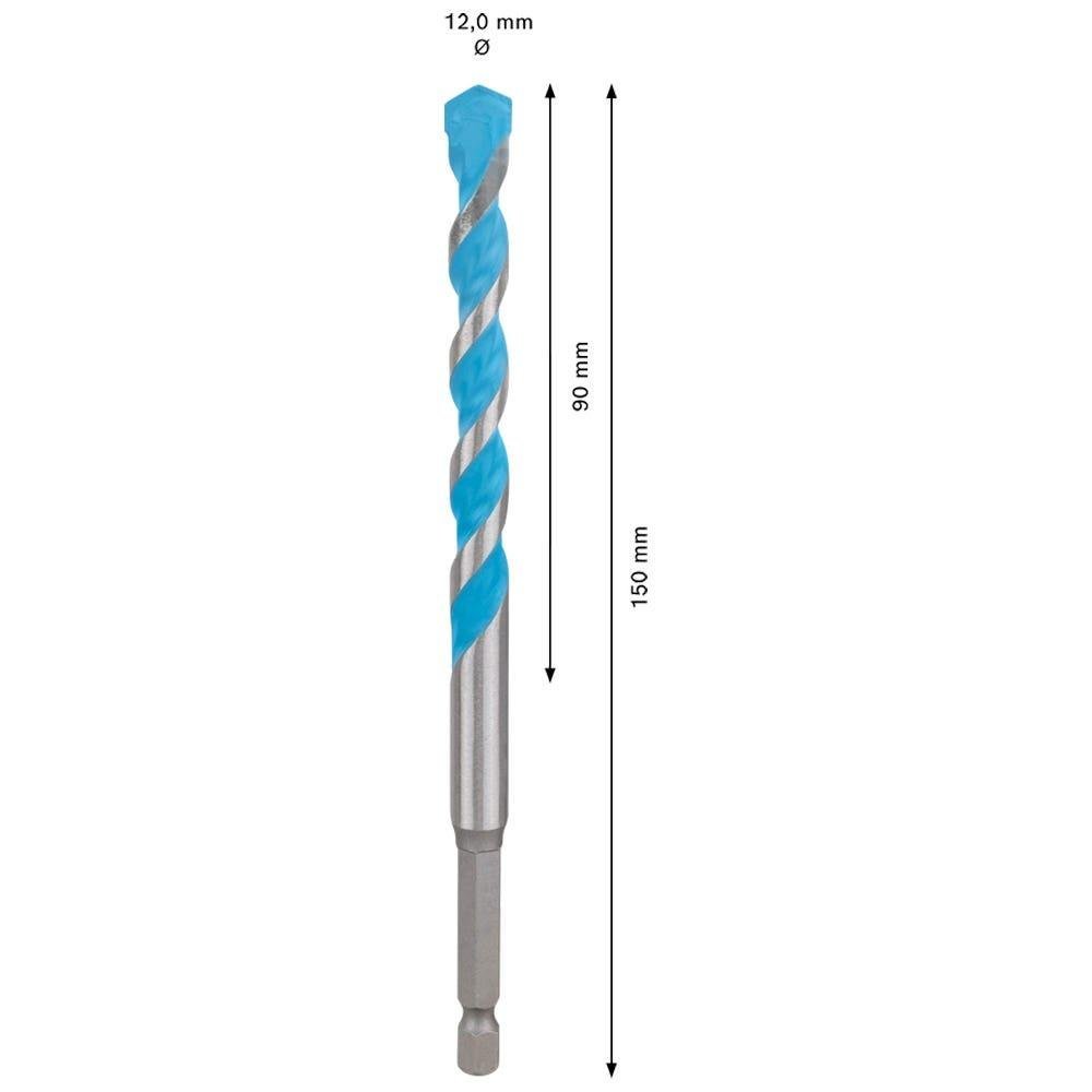 Broca Expert Multi Construction 12 x 150 mm HEX-9 BOSCH - 3