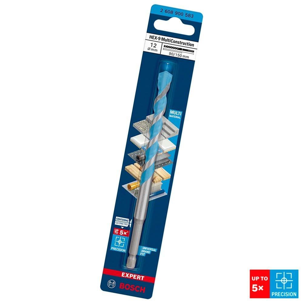 Broca Expert Multi Construction 12 x 150 mm HEX-9 BOSCH - 8