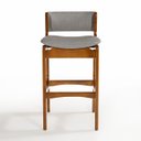 Ver imagem 7 de Kit 5 Banquetas Alta Ella em Madeira Estofada Facto Cinza Claro L96 Rmi