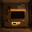 Ver imagem 6 de Rack com Painel para TV 55 Polegadas 180cm com LED Aurora Mel