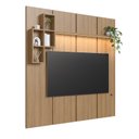 Ver imagem 4 de Rack com Painel para TV 55 Polegadas 180cm com LED Aurora Mel