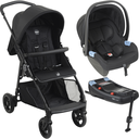 Ver imagem 1 de Carrinho com Bebe Conforto Base Isofix Burigotto Lui Grafite