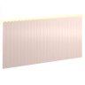 Painel Decorativo Farm Ambiente 225x109x37 Cm Rose com Led - Matic - 2