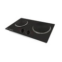 Ver imagem 3 de Fogão Elétrico Embutir Gourmet 2 Placas Safanelli Mesa Aço