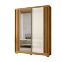 Ver imagem 1 de Guarda Roupa Solteiro 2 Portas 3 Gavetas Belufan Móveis