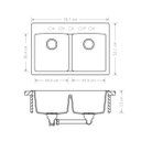 Ver imagem 2 de Cuba De Cozinha Em Quartzo Schock By Arell 202V