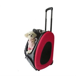Mochila Carrinho Transporte Passeio Caes Pet Dog Bag Lorben - 5