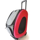 Ver imagem 2 de Mochila Carrinho Transporte Passeio Caes Pet Dog Bag Lorben