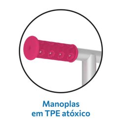 Skatenet Max Led Ajustavel Pink Bandeirante - 3