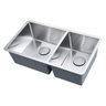 Cuba De Cozinha Aço Inox 1mm Escovado S205 81,3x45,7x22,9 cm - 2