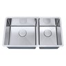 Cuba De Cozinha Aço Inox 1mm Escovado S205 81,3x45,7x22,9 cm - 1
