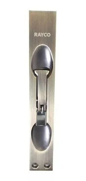 Fecho De Embutir Deslizante Cromado 150mm Rayco