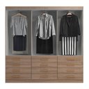 Ver imagem 3 de Guarda Roupas New Mônaco 6 Portas e 12 Gavetas - Demolição Demolição