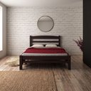 Ver imagem 2 de Cama de Casal Madeira Maciça cor TABACO