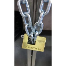Cadeado Alta Segurança 90mm Importado Titanium Multi Ponto - 4