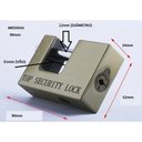 Ver imagem 6 de Cadeado Alta Segurança 90mm Importado Titanium Multi Ponto