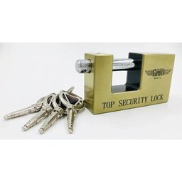Cadeado Alta Segurança 90mm Importado Titanium Multi Ponto - 1