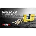 Ver imagem 1 de 10 Cadeado Inviolavel Importado 80mm Gmd