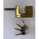 Ver imagem 7 de 05 Cadeado Inviolavel Importado 80mm Gmd