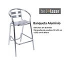 Ver imagem 2 de Super Banqueta Alta Em Alumínio - Bel Fix