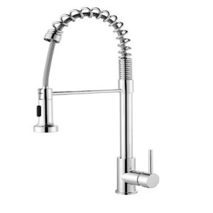 Torneira Monocomando Gourmet com mola cromada Extensível