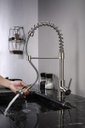 Ver imagem 4 de Torneira Monocomando Gourmet com Mola Aço Inox Extensível