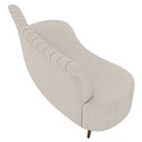 Ver imagem 7 de Sofá 2 Lugares para Sala Living 135cm Pés Palito Tamar K04 Bouclê Bege - Mpozenato