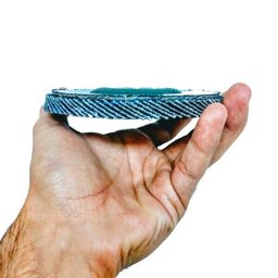 Disco de Lixa Ferro Flap Para Esmerilhadeira 4.1/2"x7/8" Gr.40 - 2