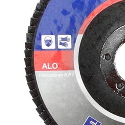 Disco de Lixa Ferro Flap Para Esmerilhadeira 4.1/2"x7/8" Gr.120 - 3