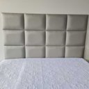 Ver imagem 2 de Cabeceira Estofada Modulada Queen Facto Cinza 160x0,90 cm