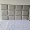 Cabeceira Estofada Modulada Queen Facto Cinza 160x0,90 cm - 2