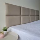 Ver imagem 1 de Cabeceira Estofada Modulada King Facto Fendi 2,00x0,60cm