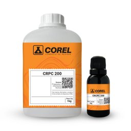 Kit Resina Poliéster e Endurecedor Crpc 200 de Alta Viscosidade e Média Espessura (1 Kg + 20 G) - 1