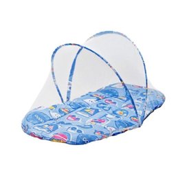 Colchonete Dobrável Berço Tenda Portátil Com Mosquiteiro - 1