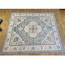 Tapete Sala 200x240cm Classico Oriental Tabriz Azul Turquesa - 3