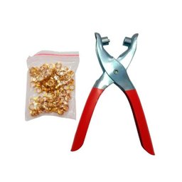 Alicate Para Ilhós Com 100 Ilhoses - EDA-6NT - 2