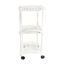 Ver imagem 4 de Organizador Vertical Triplo Fruteira Branco 3 Andares