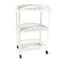 Ver imagem 1 de Organizador Vertical Triplo Fruteira Branco 3 Andares
