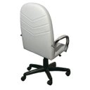 Ver imagem 2 de Cadeira de Escritório Verona Presidente Branca Giratória Reclínio